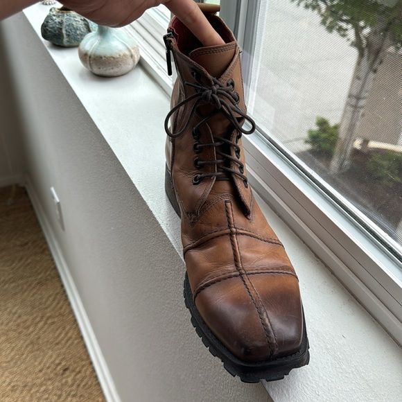 Jo Ghost men's Italian leather boots size EU 43.5 / US men's 10.5 - Picture 4 of 10